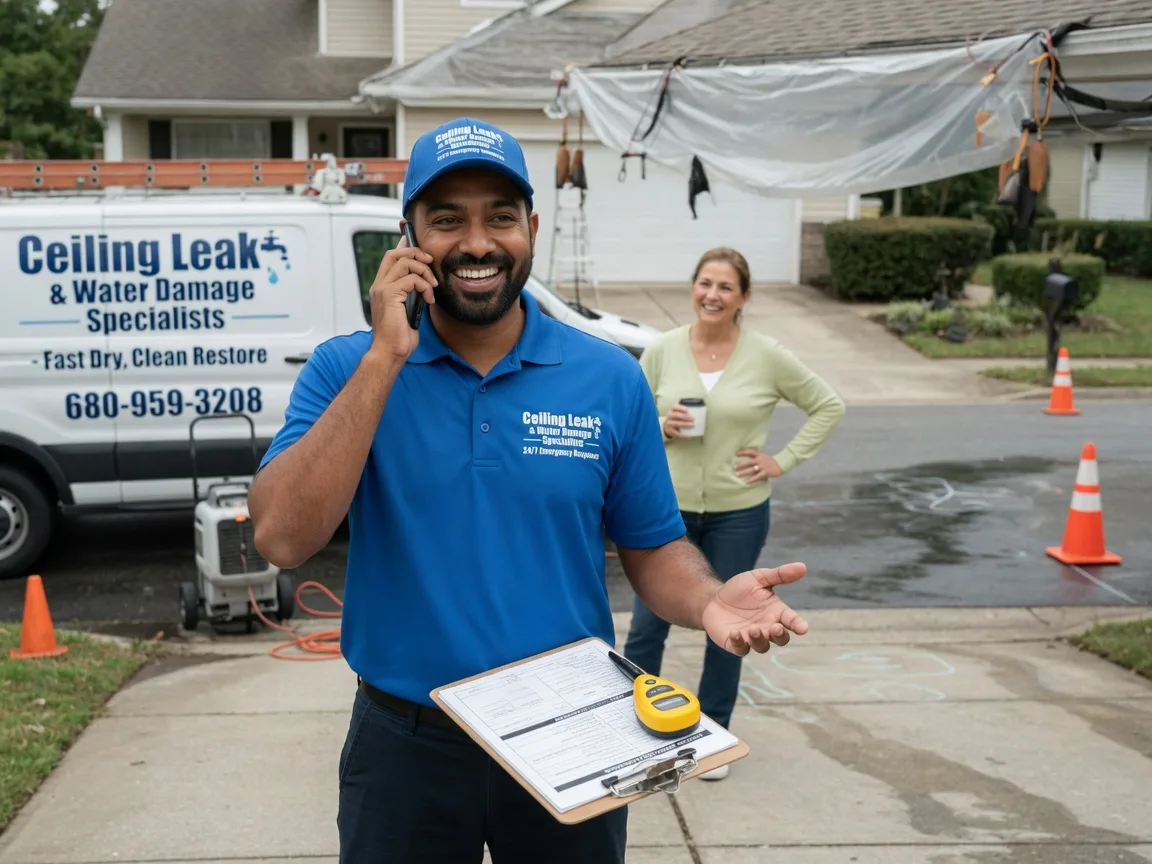 Ceiling Leak Cleanup Indian Wells, AZ FAQs